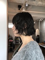 ベンジー 金山店(benji)&nbsp;ぷつっと重めのボブパーマ