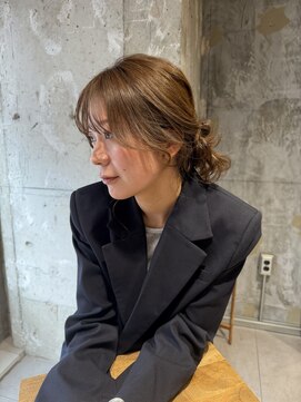 エッセ 大阪梅田茶屋町店(esse) 【梅田】似合わせお顔まわりカット/ベージュカラー