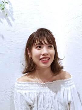 ローグ ヘアー 金町店(Rogue HAIR) ミルクティーブロンド× ワンホンレイヤーカット RogueTAKA