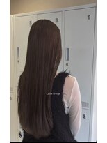 リサヘアーデザイン(RISA HAIR DESIGN) ブリーチなしで透ける!ラテグレージュ