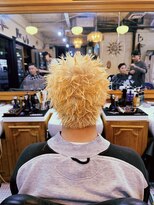 ミスターブラザーズカットクラブ 福岡店(MR.BROTHERS CUT CLUB)&nbsp;金髪スパイキー