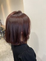 ヘアメイク ゼロサンヨンゴ(Hair Make 0345)&nbsp;【大宮0345】大人ボブ×レッドブラウン