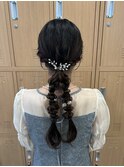 お呼ばれヘアセット/結婚式ヘアセット/横浜ヘアセット