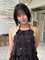 スー 代官山(suu) 大人レイヤーボブ韓国風くびれボブ透明感カラー