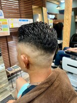 スタンドバーバー 柏(STAND BARBER)&nbsp;リバースセンターパート/ニュアンスパーマ/ダウンバング/柏