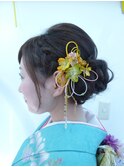 編み込みアレンジ☆結婚式、パーティーなど
