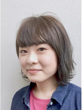 パリスラヴィサント 透明感アッシュ ボブ