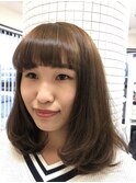 ミディアムナチュラルボブ