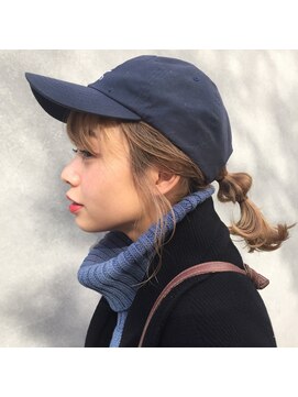 ローネス ギンザ(LONESS ginza) 大人可愛い20代30代40代☆ハイトーン帽子アレンジヘアセット