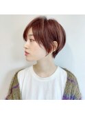 【Gigi渋谷】韓国風!前髪も大人かわいいショートボブパーマ◎