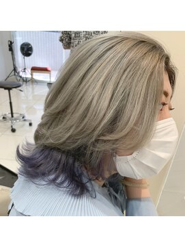 アッシュ 武蔵小金井店(Ash) ＼ウルフ×インナーカラー／