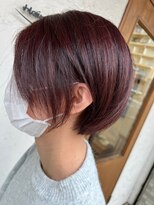 ヘアーゾーン ハチマルハチ 登戸駅前店(Hair Zone 808) ショートボブ