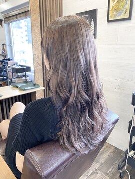 リリー シブヤ(Lilly shibuya) 【Lilly渋谷】＃ミルクティー ＃ラベンダー ＃ケアブリーチ