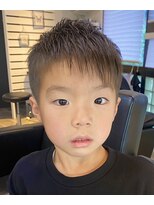 サロン 紫花 &nbsp;キッズカット×アシンメトリー