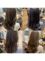 クシュ 所沢西口プロぺ通り(kusyu... )&nbsp;ブリーチなしダブルカラーインナーカラー,白髪ぼかし,脱白髪染め