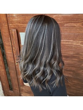 ヘアビータ 松前店(HAIR vita) 【vita/ren】セミロング×ハイライト