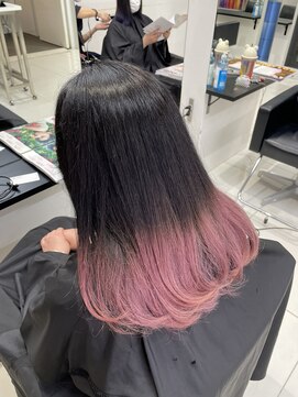 アライブ ハラジュク(ALIVE harajuku) 【ALIVE yu-ki  結んで隠せるグラデーションカラー】