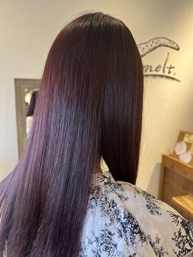 メルト 吉祥寺(melt) Wカラー/大人可愛い/ダークピンク/高発色ピンク/暖色カラー