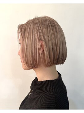 ダブ ギンザ(DaB ginza) プツっとボブ×ミルクティーベージュ