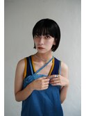 黒髪ロング/グレーベージュ/レイヤーロング/新宿駅
