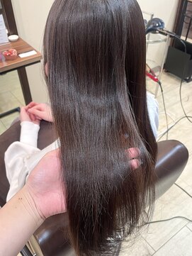 シオ ヘアー デザイン(Sio. hair design) 【髪質改善】 美髪ストレート／縮毛矯正