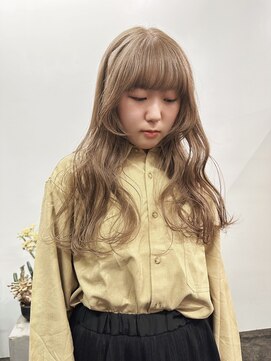 ニール シトロン 名古屋 伏見 丸の内(NEELU citron) 【Neelu_misa】透けるミルキーベージュ