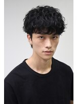 ホワイト(WHITE)&nbsp;ラウンドシャドウパーマ