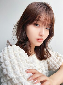 フィーリーカラー 大阪梅田店(feery color) オリーブベージュショートミニボブグレージュブリーチレイヤー