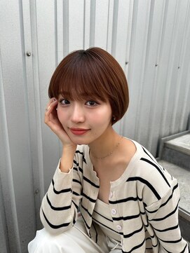 ジーナ 高田馬場(Zina) 髪質改善＊秋色マロンブラウン＊美髪【Zina高田馬場】