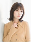 【ナチュラル質感♪】小顔に見えるボブ