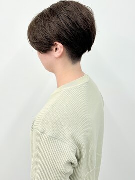 モリオ(morio) 刈り上げショート癖毛でも◎かっこいいショート20代30代40代