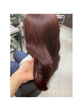 パーミル ヨコハマ(permille Yokohama) ワンカラーでできるボルドーカラー