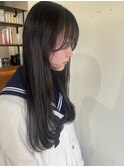 顔まわりカット＋ローレイヤー