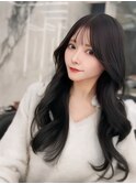 【透明感ダークグレージュ×カット×髪質改善】