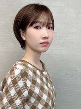 ジラフ(giraffe) 大人可愛い小顔マッシュショート 20代30代40代