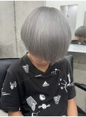 ハイトーンカラー/シルバーカラー/ホワイトカラー/髪質改善/栄