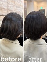 ドラン 梅田店(DRAN)&nbsp;【DRAN梅田店】うねりを抑えた柔らかいショートへ