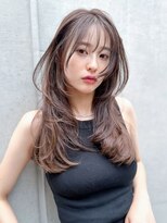 ニューヨークニューヨークマザーズ(NYNY Mothers)&nbsp;ロングレイヤー/顔まわりカット/韓国風/透明感カラー