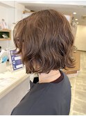 【Champ小阪店】ゆるふわパーマが弾む♪外ハネこなれBOB(^^)