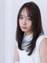 20代30代大人かわいい/レイヤーカット/前髪