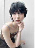 フェミニンなウルフショート