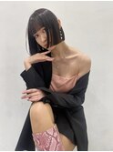 髪質改善＊黒髪タイトボブ＊美髪【CobybyZina梅田】