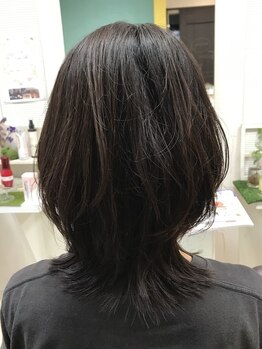 お客様の髪質やクセを見極め、あなたの魅力を引き出すスタイルをご提案♪毎日のスタイリングが楽になる◎