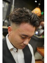 フォーコーナーズカットショップスリーセント 栄(FourCornersCutShop 3/cent)&nbsp;スパイラルパーマ