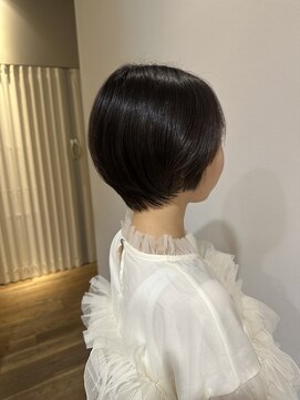 クリアー オブ ヘアー 藤が丘店(clear OF HAIR) ストレートパーマ×丸みショート☆