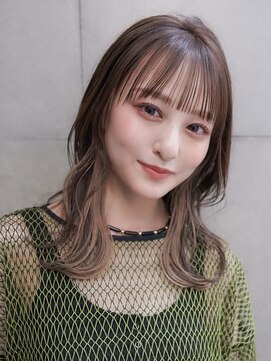 ギークス(GEEKS) 【GEEKS渋谷】ハッシュカット/ワンブリーチ/インナーカラー/小顔