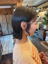 ラヴ(Lab)&nbsp;【顔周りデザイン】切りっぱなしボブ