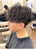 宇都宮メンズカットメンズパーマ波巻きスパイラルパーマツイスパ