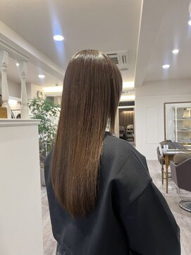 トゥルーブ バイ ファースト 富沢店(trove by first) オリーブベージュ/ブリーチ無しカラー