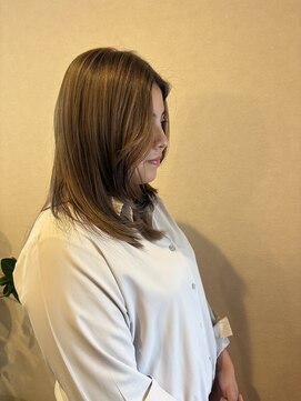 アレッタヘアーサロン(ALETTA HAIR SALON) レイヤー×ミルクティーブラウン